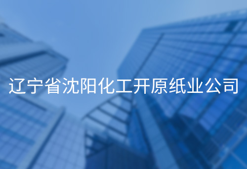 七臺(tái)河遼寧省沈陽(yáng)化工開原紙業(yè)公司